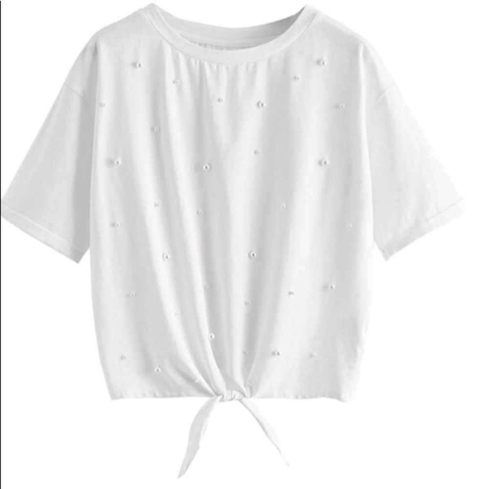 Front tie top!